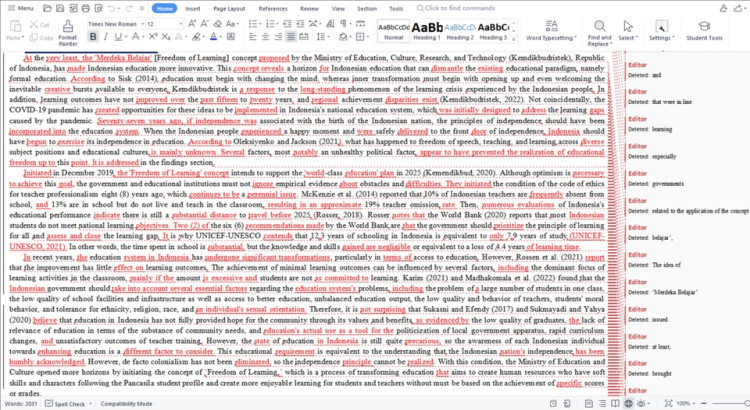 Error-free EN & ID Proofreading Service (Disertai Sertifikat Proofreading)
